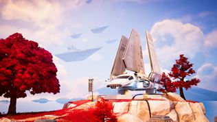 Fortnite ukazuje svoje Star Wars prostredie 