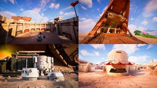 Fortnite ukazuje svoje Star Wars prostredie 