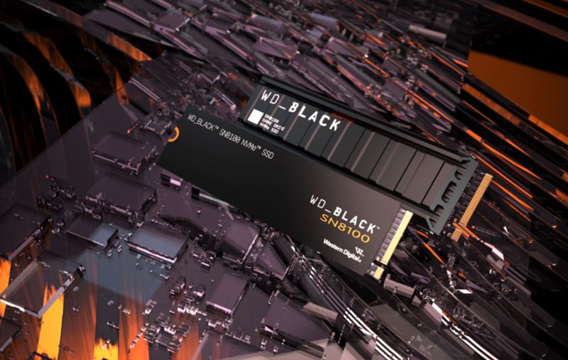 Sandisk tie prechdza na PCIe 5.0 s SSD diskom WD_BLACK SN8100 NVMe 