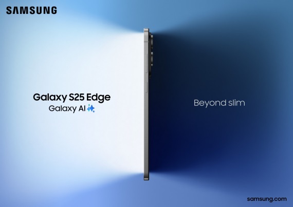 Samsung predstavil svoj supertenk Galaxy S25 Edge