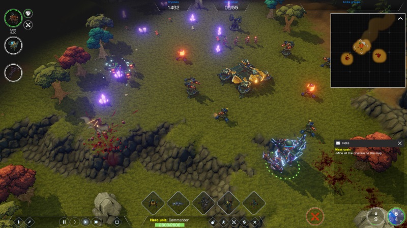 Grimstar: Crystals are the New Oil! sa pripravuje na strategick boje o suroviny