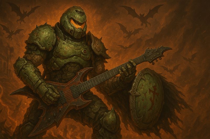 Vypoujte si soundtrack z Doom: The Dark Ages