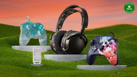Microsoft predstavil Xbox Floral Collection, kolekciu doplnkov tretej strany s jarnou tmou
