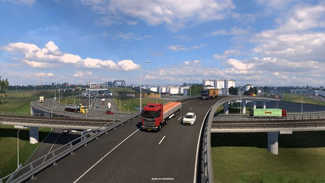 Euro Truck Simulator 2 ukazuje pr�stav v Rotterdame z pripravovan�ho Benelux reworku 