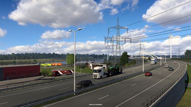 Euro Truck Simulator 2 ukazuje pr�stav v Rotterdame z pripravovan�ho Benelux reworku 