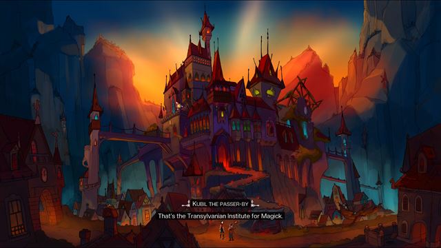 Near-Mage pomaly prich�dza do �koly �arodejn�kov v Transylv�nii 