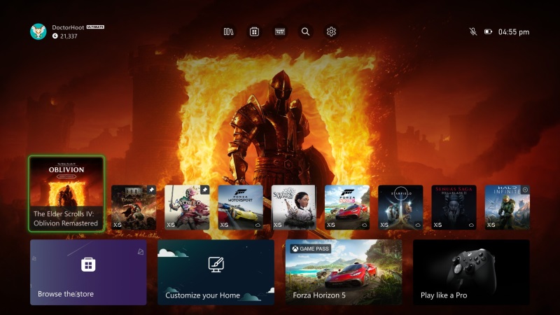 Xbox dostva hlbie monosti nastaven titulnej obrazovky