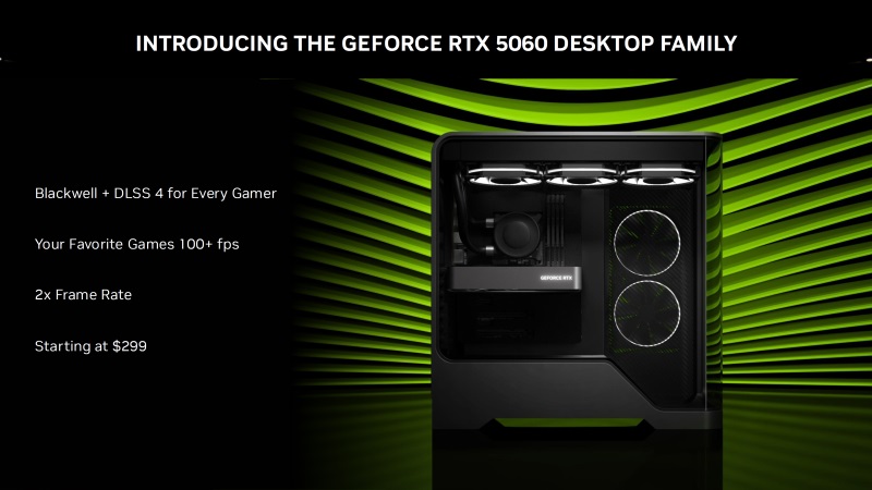 Nvidia predstavil RTX 5060 kartu, dnes sa zane predva
