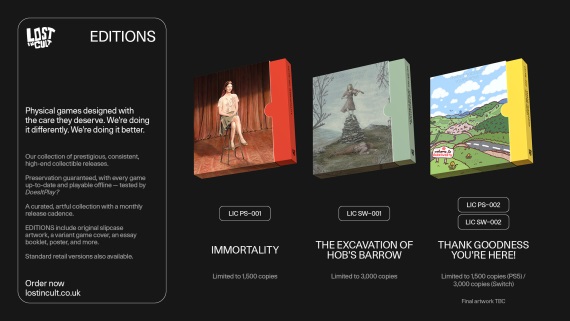 Lost In Cult predstavuje EDITIONS – novú éru fyzických hier so štýlom a pridanou hodnotou