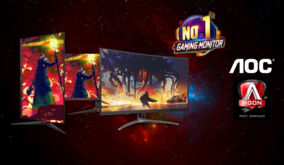 Ktorá firma predáva najviac herných monitorov?