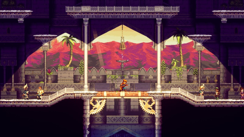 The Siege and the Sandfox vyiel, ponka pripomna Prince of Persia 
