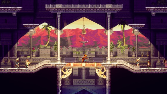 The Siege and the Sandfox vyiel, ponka pripomna Prince of Persia 