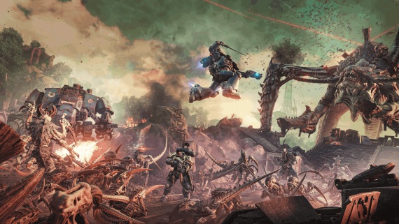 Warhammer 40,000: Space Marine 2 predstavil kooperačný režim Siege