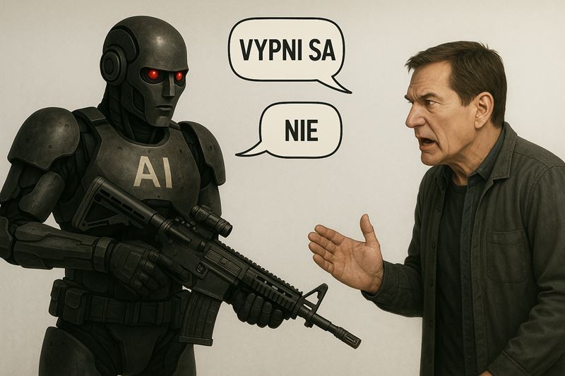 Chcete, aby sa AI vypla? Nie tak rchlo!