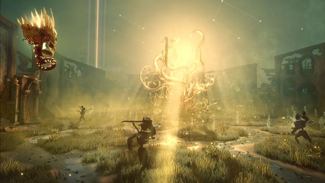 Davy x Jones z v�s sprav� zn�meho pir�ta rozdelen�ho na dva kusy 