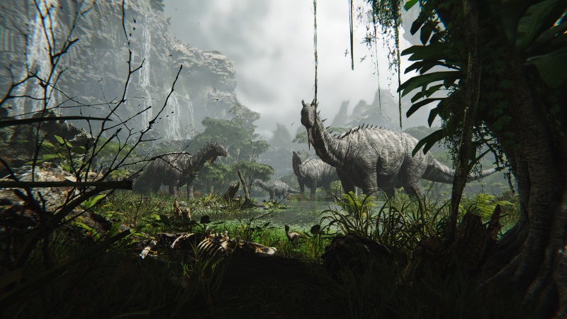 Dinosauria survival akcia Ferocious  spustila otvoren playtest
