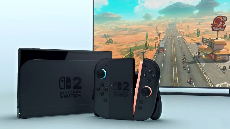 vodn dvka Switch 2 konzol je zablokovan, pre hranie potrebuj update