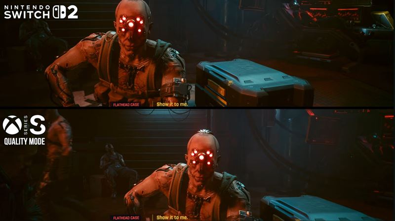 Bli pohad na Cyberpunk 2077 na Switchi 2