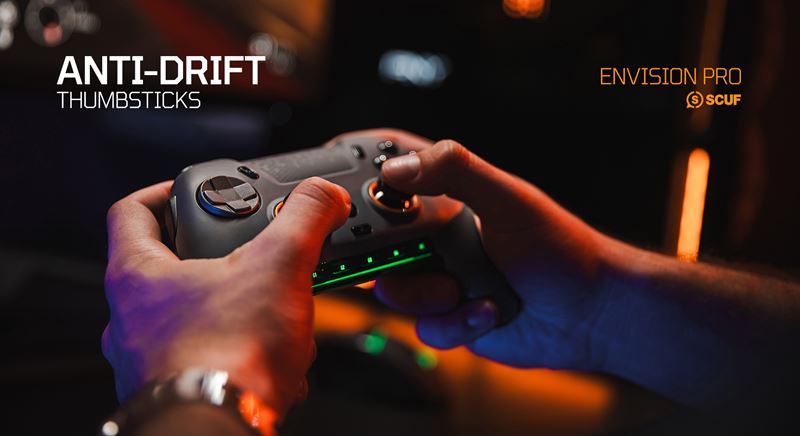 SCUF Gaming vylepuje svoju sriu ovldaov o anti-drift technolgiu Hall efektu