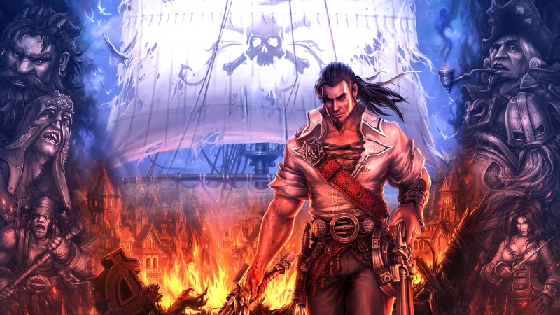 22 rokov po zaiatku vvoja vychdza akcia Captain Blood