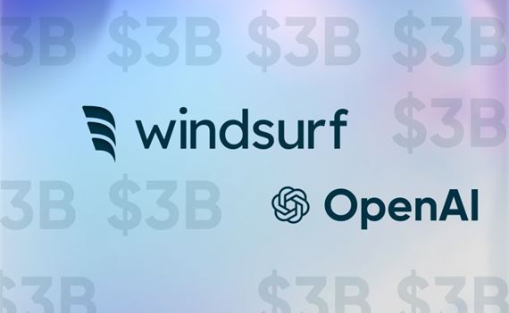 OpenAI odkpi startup Windsurf za 3 miliardy dolrov