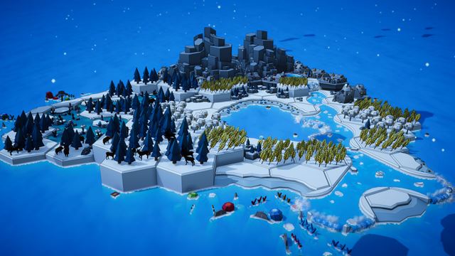 Islantiles bude os�d�ova� a zve�a�ova� pestrofarebn� ostrovy 