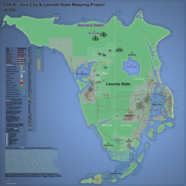 Ako vyzer GTA VI mapa? 