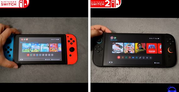 Porovnania Switch 1 a Switch 2