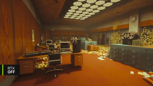 Porovnanie vizu�lu FBC: Firebreak s path tracingom a bez neho 