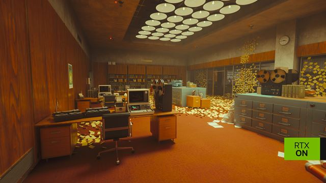 Porovnanie vizu�lu FBC: Firebreak s path tracingom a bez neho 