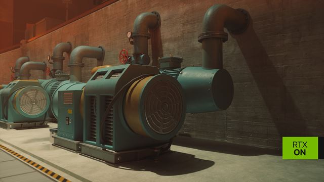 Porovnanie vizu�lu FBC: Firebreak s path tracingom a bez neho 