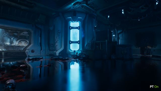 Porovnanie path tracingu v Doom: The Dark Ages 