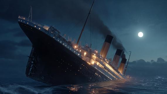 Titanic Escape Simulator vm d ancu unikn z potpajcej sa legendrnej lode