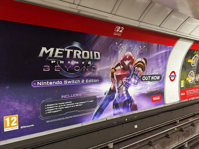 V londnskom metre sa objavili reklamy, e Metroid Prime 4 je u vonku 