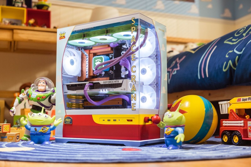MSI predstavilo PC komponenty dizajnovan poda Toy Story