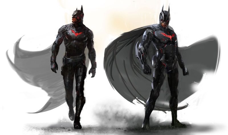 Na internet unikli nov koncepty zo zruenej Batman hry Project Sabbath