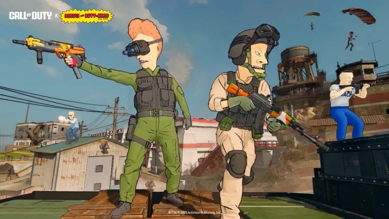 Beavis & Butt-Head prichdzaj do Call of Duty 