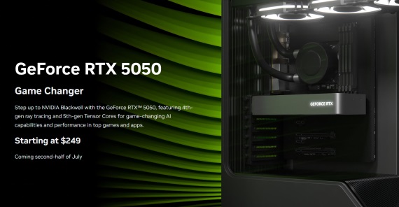 Nvidia predstavila RTX 5050 kartu