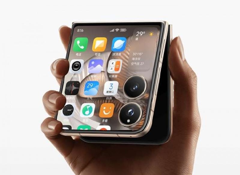 Xiaomi Mix Flip 2 predstaven, dostal displej na cel vonkajiu plochu