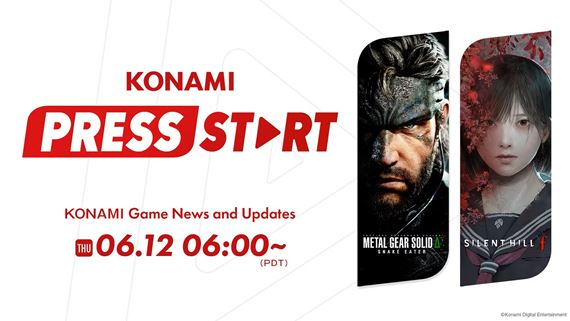 Konami naplánovalo svoj Press Start stream na štvrtok