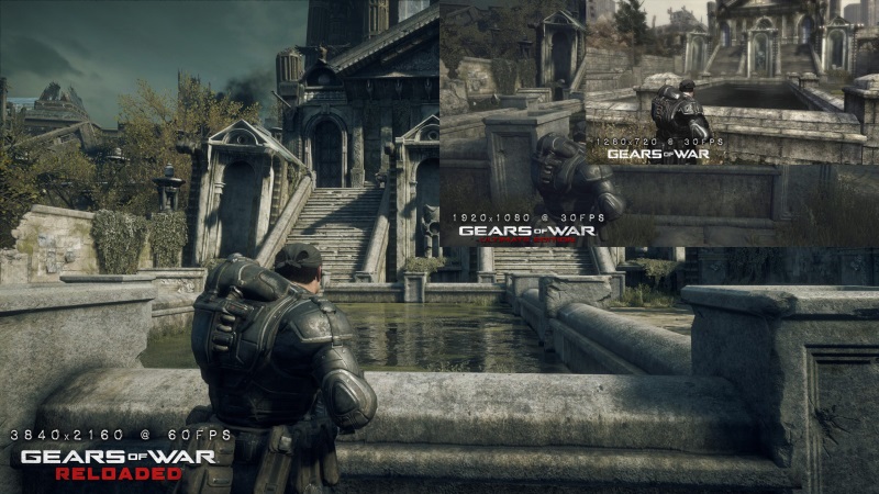 Hlb pohad na Gears of War Reloaded