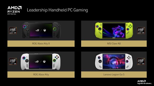 AMD predstavilo nov� procesory pre handheldy 