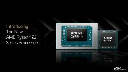 AMD predstavilo nov procesory pre handheldy  