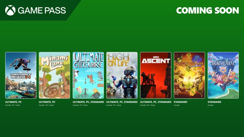 Game Pass dostva nov vrku titulov, pridva aj Tony Hawks Pro Skater 3 + 4