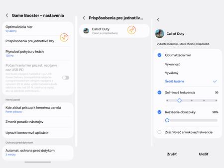 Ako si vyladi hern nastavenia Galaxy S25 Ultra pre maximlny vkon  