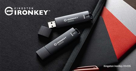 Kingston predstavil IronKey D500S � prv� USB disk s certifik�ciou FIPS 140-3 Level 3  
