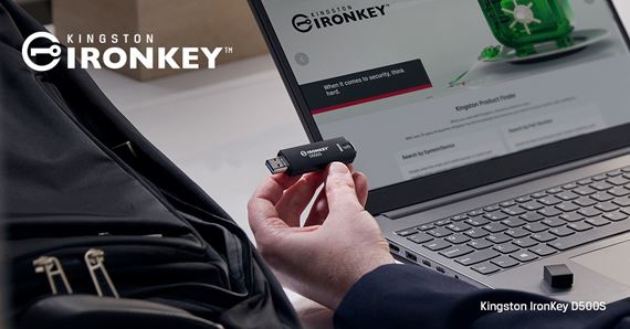 Kingston predstavil IronKey D500S  prv USB disk s certifikciou FIPS 140-3 Level 3
