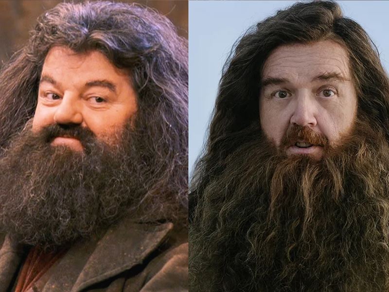 Takto vyzer Hagrid z Harry Potter serilu