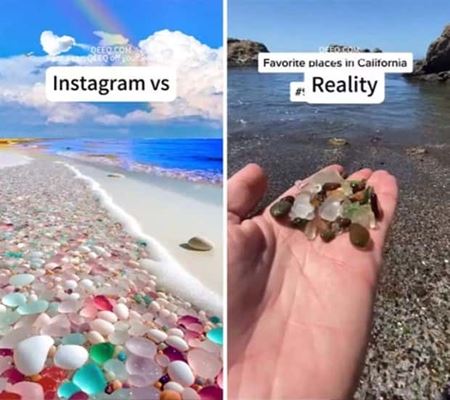 Instagram vs realita  