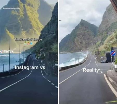 Instagram vs realita  